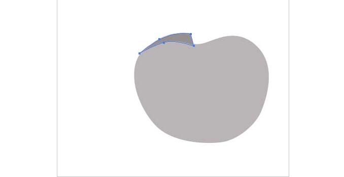 AI基本制图教程，教你怎么画红苹果的矢量图3.jpg