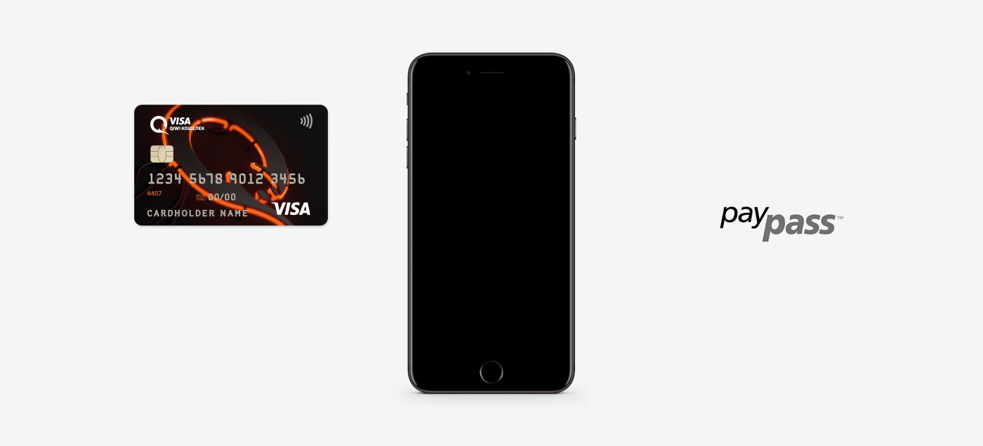 俄罗斯QIWI品牌VISA信用卡设计欣赏10.gif