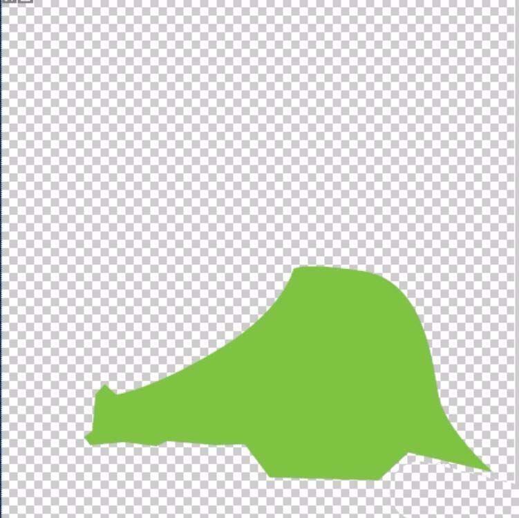 PS新手教程，PS绘制一个鳄鱼头像的步骤2.jpg