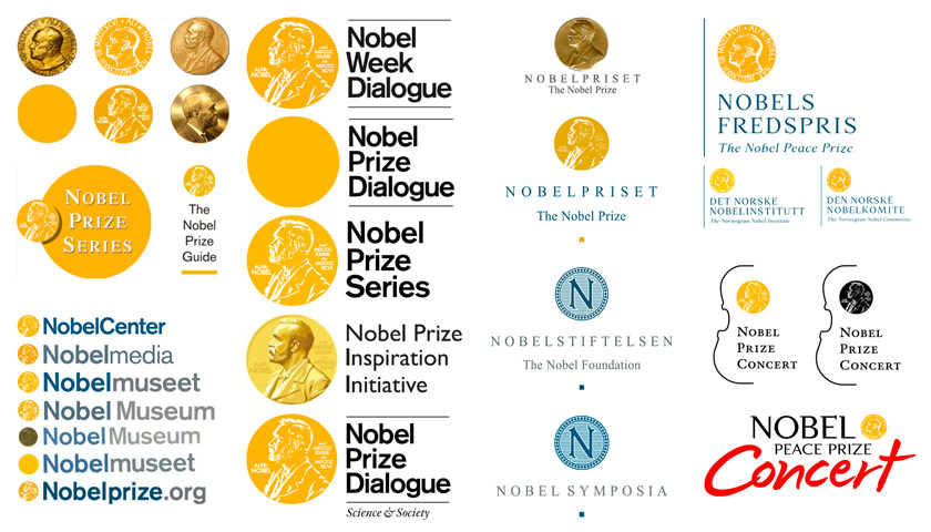 诺贝尔奖之前用的不同版本的LOGO.jpg