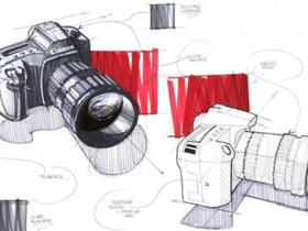 数码产品手绘图文教程，手把手教你如何画好相机
